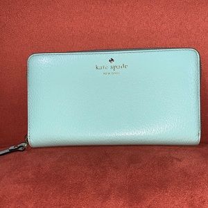 MOVING SALE! Kate Spade Neda Shimmer Blue Leather